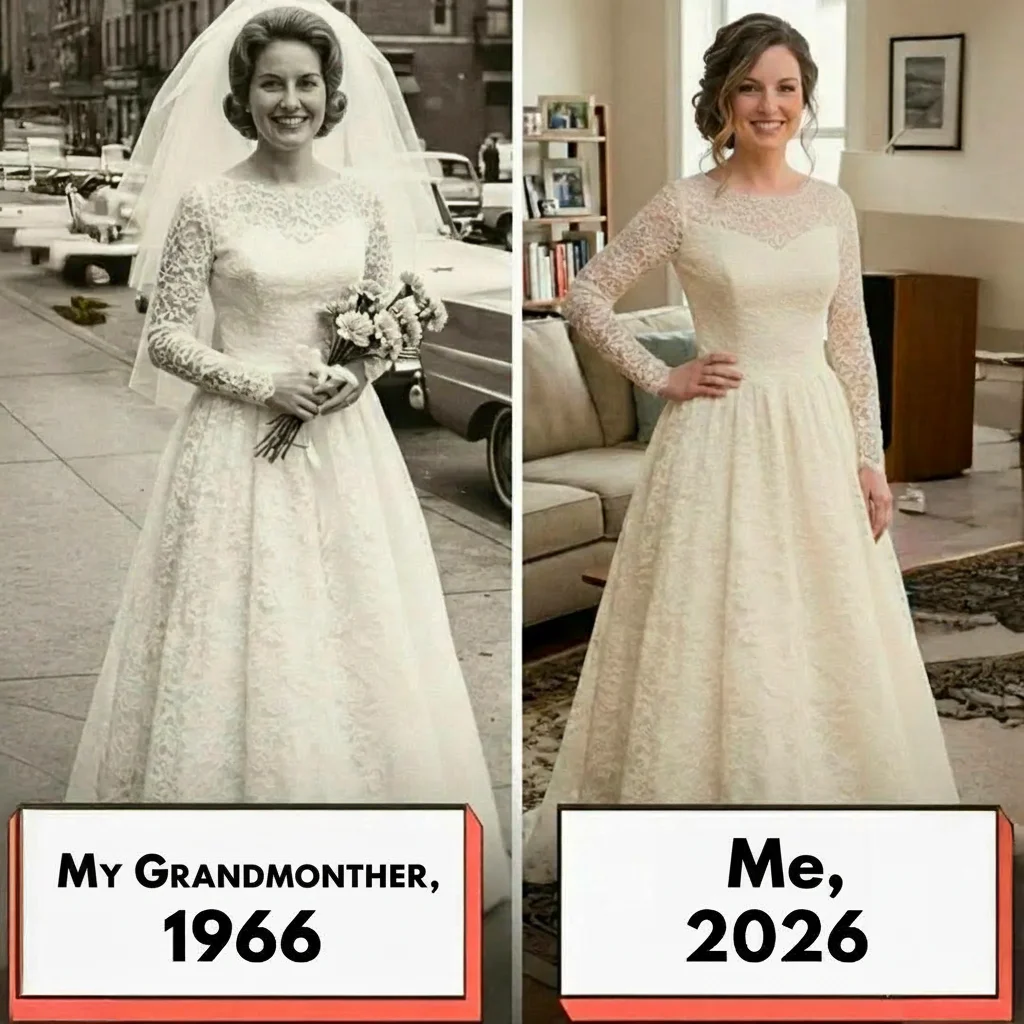 The Hidden Secret in the Wedding Dress: A Discovery That Rewrote My Family History