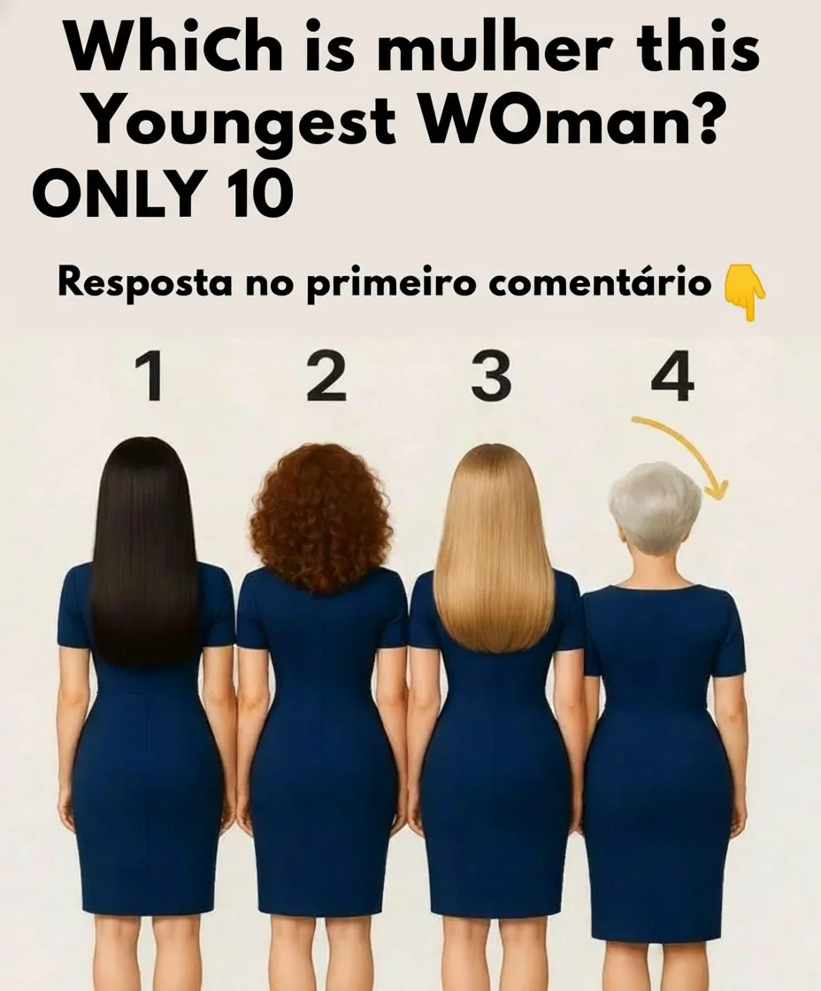 The Illusion of Age: Only a Minority Correctly Identifies the Youngest in This Visual Enigma