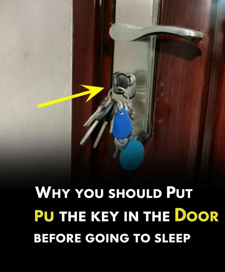 Why Leaving Your Key in the Door Before Bed Is a Smart Safety Hack