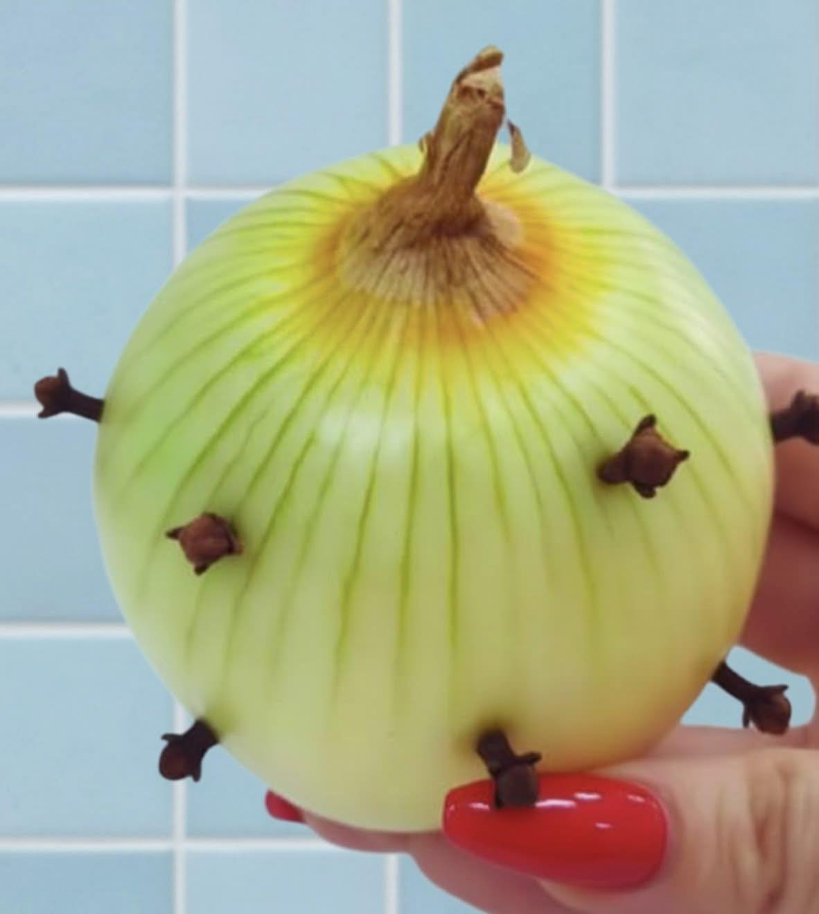 My Grandma's Curious Trick: Sticking Cloves in an Onion
