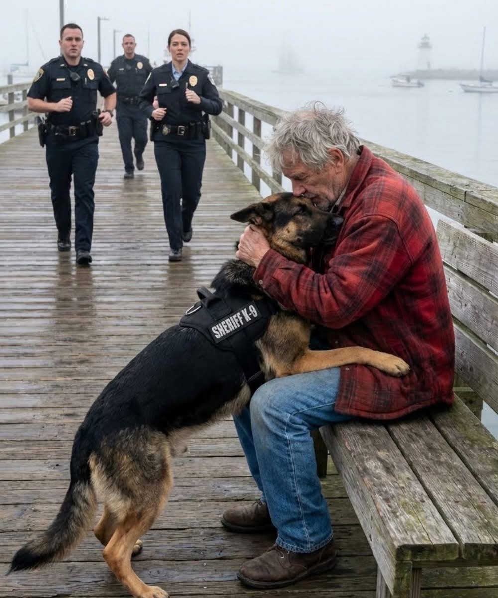An Unexpected Reunion: Police Dog Refuses to Attack, Revealing a Heartwarming Reason