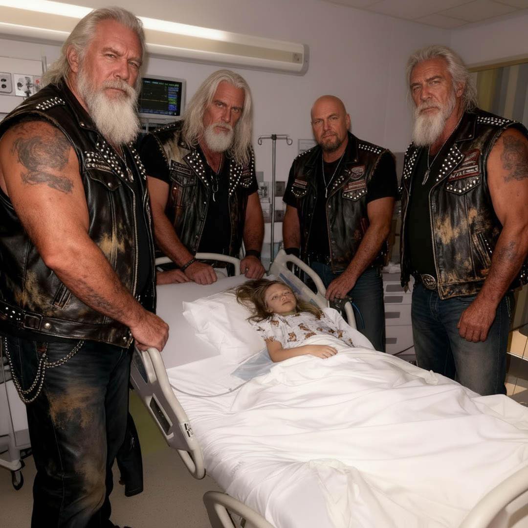 Motorcyclists Visited a Girl Who Was No Longer Visited — Not Even By Her Own Parents